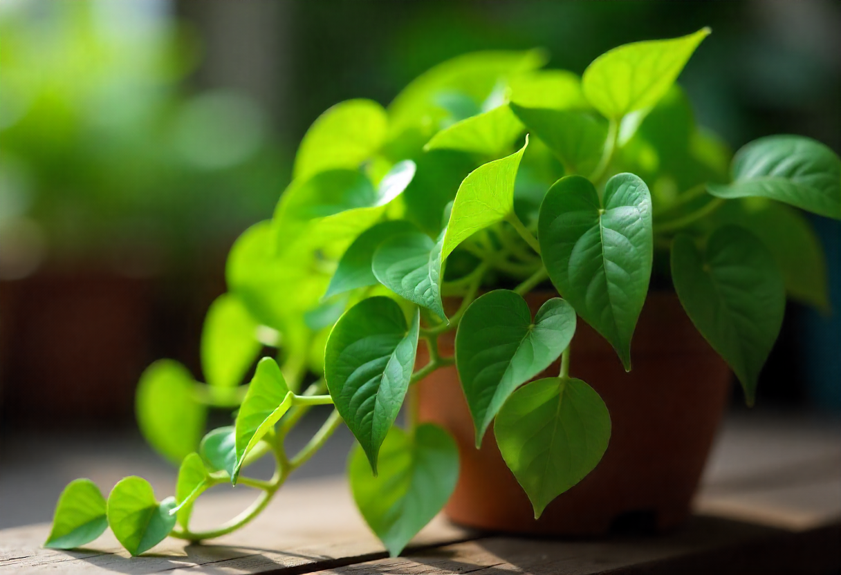 Golden Pothos - Trailing vine plant